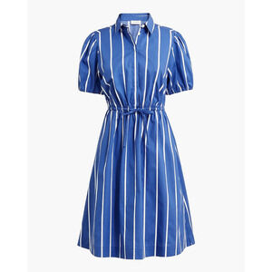 J.Crew Short-sleeve tie-waist mini dress
